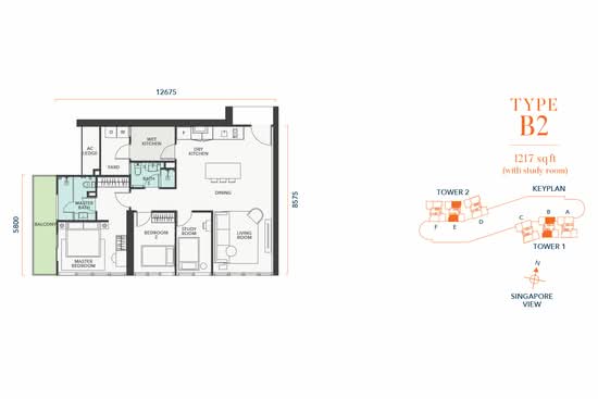 The Peak @ Johor Bahru City Centre - Floor Plan - iProperty.com.my
