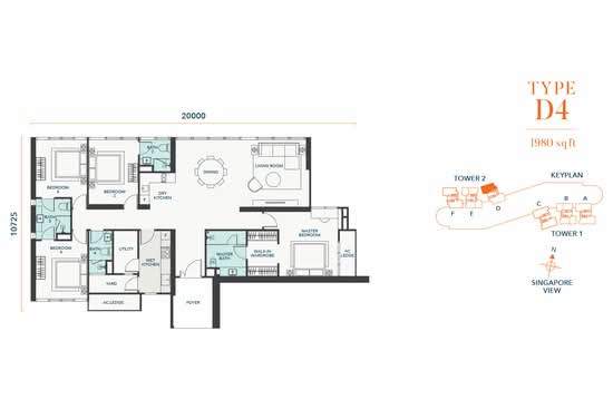 The Peak @ Johor Bahru City Centre - Floor Plan - iProperty.com.my