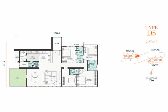 The Peak @ Johor Bahru City Centre - Floor Plan - iProperty.com.my