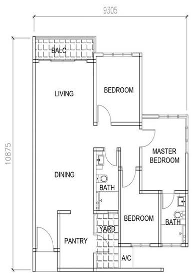 The Quartz Residence - Floor Plan - iProperty.com.my