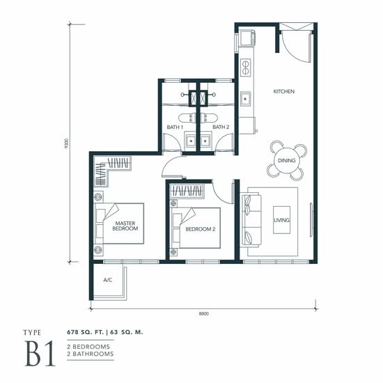 Sunway Velocity TWO - Floor Plan - iProperty.com.my