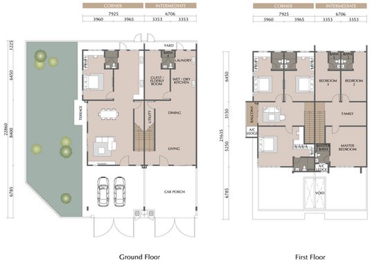 Cadena II @ Ara Sendayan - Floor Plan - iProperty.com.my