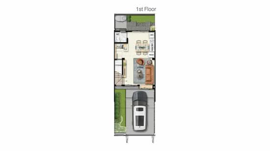 Indy Rangsit - Klong 2 : อินดี้ รังสิต - คลอง 2 - Floor Plan