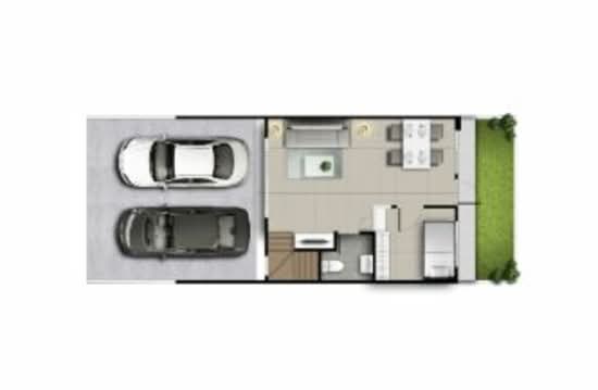 Gusto Townhome Bangna - Suvarnabhumi - Floor Plan