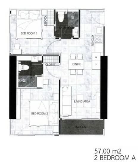 Dusit Grand Tower : ดุสิต แกรนด์ ทาวเวอร์ - Floor Plan