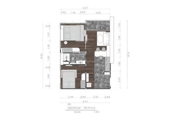 The Luciano Pattaya : เดอะ ลูเซียโน พัทยา - Floor Plan