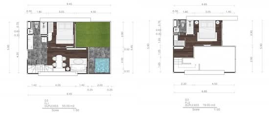 The Luciano Pattaya : เดอะ ลูเซียโน พัทยา - Floor Plan
