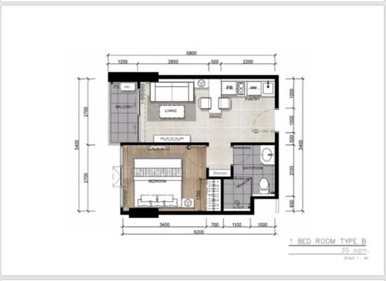 Muse Balihai : มูซ บาลีฮาย - Floor Plan
