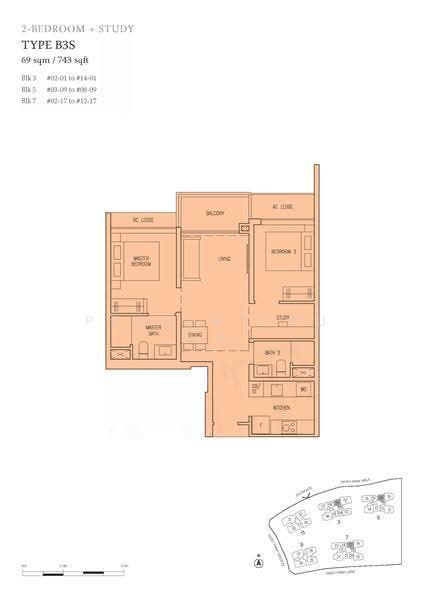 The Botany at Dairy Farm, 5 Dairy Farm Walk, Dairy Farm / Bukit Panjang / Choa Chu Kang, 2 Bedrooms, 743 sqft, Condominium For Rent, by JASHAN SINGH, 500283426 - 2D - PropertyGuru.com.sg