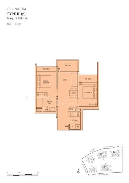 The Botany at Dairy Farm, 5 Dairy Farm Walk, Dairy Farm / Bukit Panjang / Choa Chu Kang, 2 Bedrooms, 603 sqft, Condominium For Rent, by Anthony Lee, 500279044 - 2D - PropertyGuru.com.sg