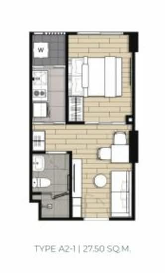 Niche Mono Itsaraphap : นิช โมโน อิสรภาพ - Floor Plan