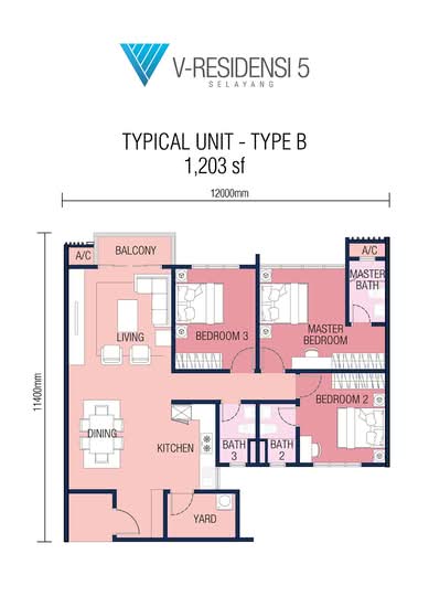 V-Residensi 5 - Floor Plan - iProperty.com.my