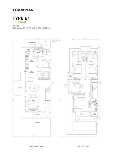 Elmina Green Three - Floor Plan - iProperty.com.my