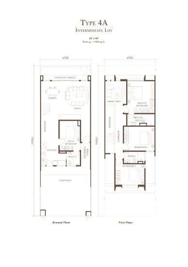 Ilham Residence @ City of Elmina - Floor Plan - iProperty.com.my