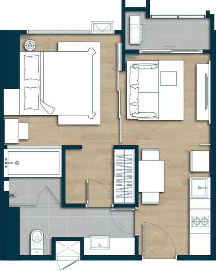 Keen Centre Sriracha : คีน เซ็นเตอร์ ศรีราชา - Floor Plan