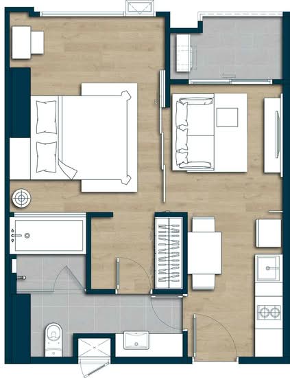 Keen Centre Sriracha : คีน เซ็นเตอร์ ศรีราชา - Floor Plan