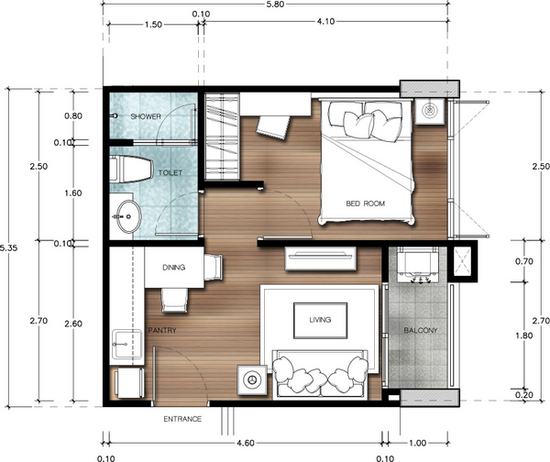 Sucharee Life Laksi-Chaengwattana : สุชารี ไลฟ์ หลักสี่-แจ้งวัฒนะ - Floor Plan