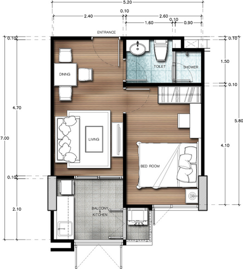 Sucharee Life Laksi-Chaengwattana : สุชารี ไลฟ์ หลักสี่-แจ้งวัฒนะ - Floor Plan