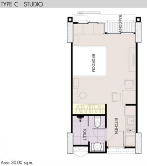 The Next Garden Mix : เดอะเน็กซ์ การ์เด้น มิกซ์ - Floor Plan