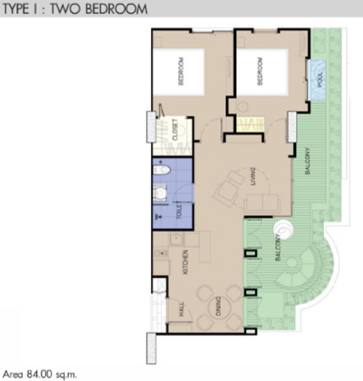 The Next Garden Mix : เดอะเน็กซ์ การ์เด้น มิกซ์ - Floor Plan