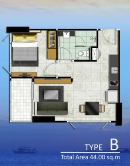 Dusit Grand Condo View - Floor Plan