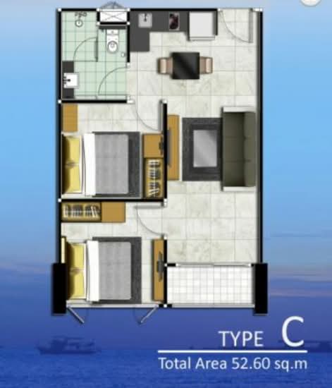 Dusit Grand Condo View - Floor Plan