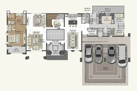 Baan Sansiri Pattanakarn - Floor Plan