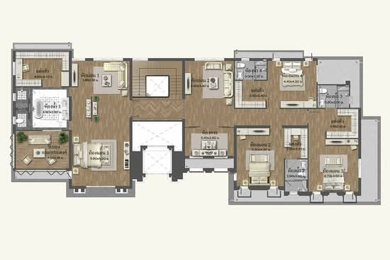 Baan Sansiri Pattanakarn - Floor Plan