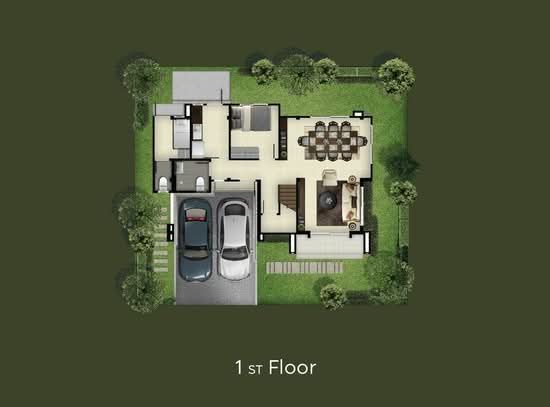 The City Nawamin 53 : เดอะ ซิตี้ นวมินทร์ 53 - Floor Plan