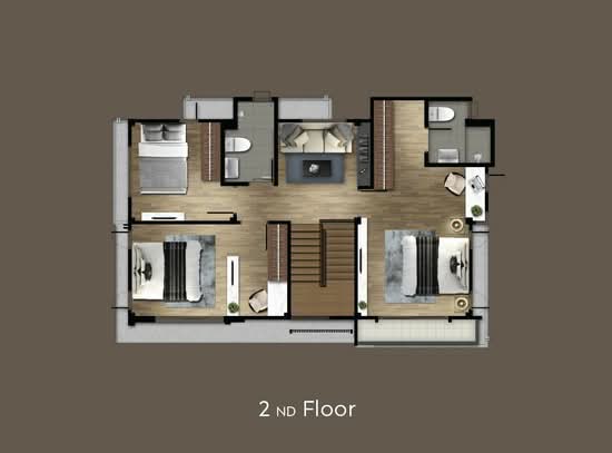 The City Nawamin 53 : เดอะ ซิตี้ นวมินทร์ 53 - Floor Plan