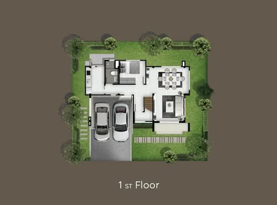 The City Nawamin 53 : เดอะ ซิตี้ นวมินทร์ 53 - Floor Plan