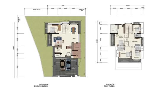 Aralia- 2 Storey Twin Villas@ Palm Villa - Floor Plan - iProperty.com.my