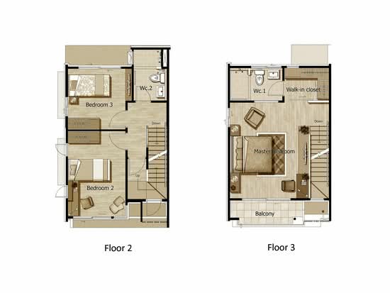 The Terrace Ramintra 65 - Floor Plan