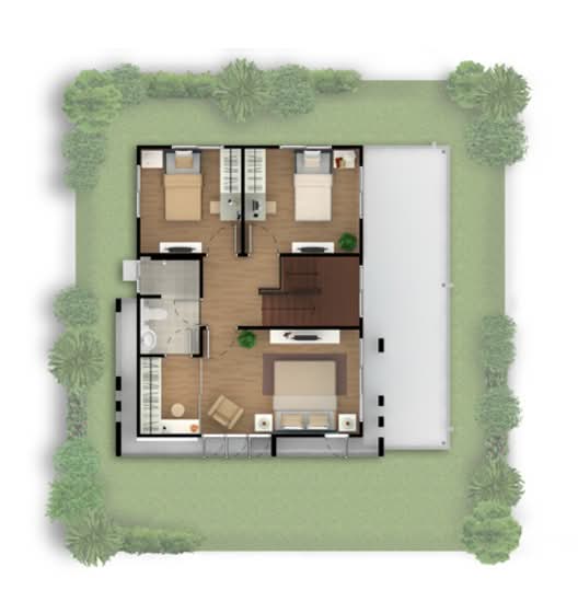 Habitia Orbit Hathairat - Floor Plan