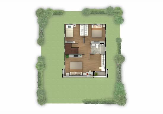 Habitia Orbit Hathairat - Floor Plan