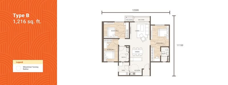 Kondominium untuk Disewa di Tuai Residence - Ai Chin Tan - PropertyGuru.com.my