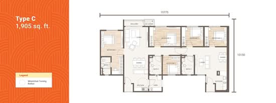 Tuai Residence - Floor Plan - iProperty.com.my