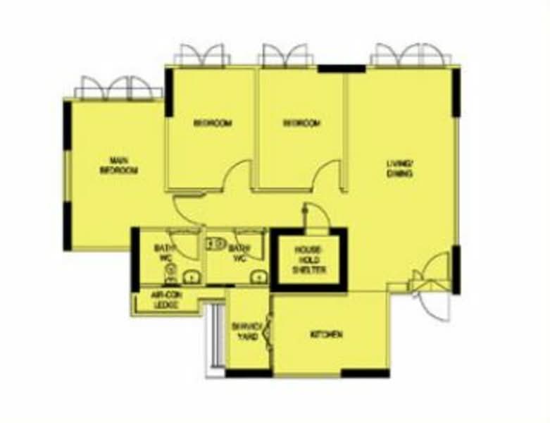 For Rent 376B Hougang Street 32