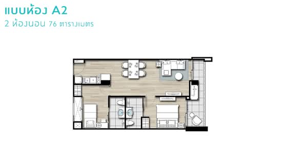 My Resort Hua Hin - Floor Plan