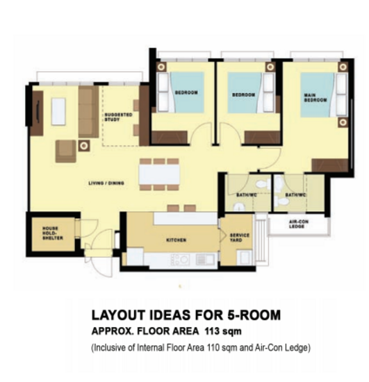 997C Buangkok Crescent - Floor Plan