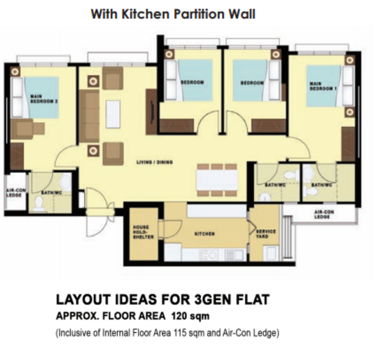 997C Buangkok Crescent - Floor Plan