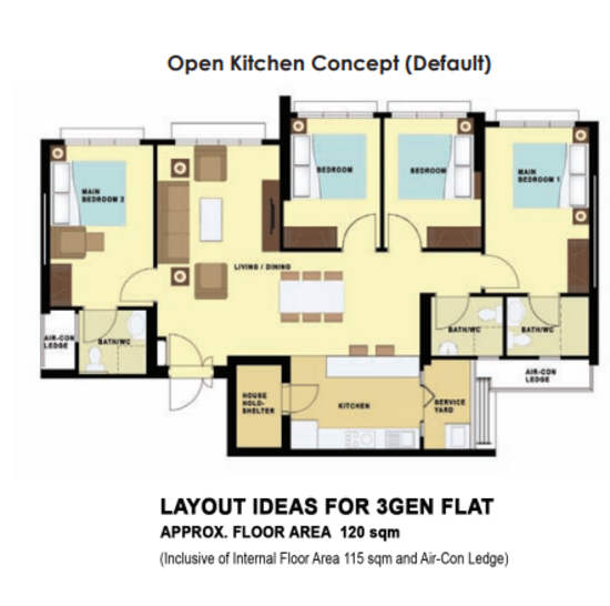 997C Buangkok Crescent - Floor Plan