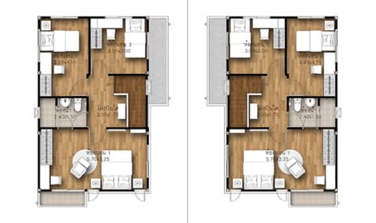 Supalai Pride Bangna-Wongwaen : ศุภาลัย ไพรด์ บางนา-วงแหวน - Floor Plan