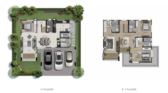 Burasiri Rama 2 - Floor Plan