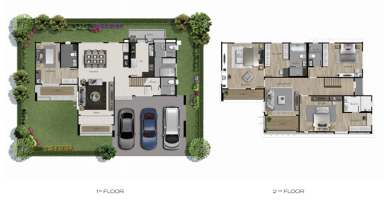Burasiri Rama 2 - Floor Plan