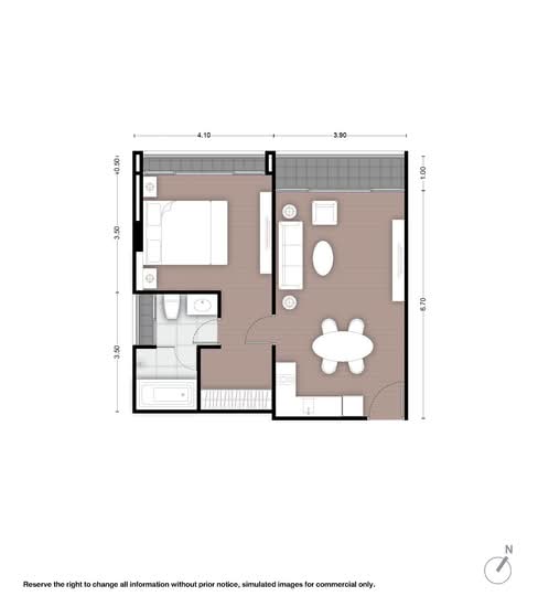 Noble Above Wireless-Ruamrudee : โนเบิล อเบิฟ ไวร์เลส-ร่วมฤดี - Floor Plan