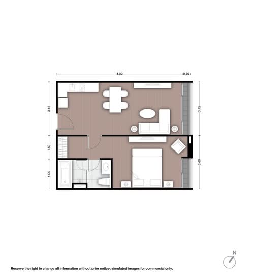 Noble Above Wireless-Ruamrudee : โนเบิล อเบิฟ ไวร์เลส-ร่วมฤดี - Floor Plan