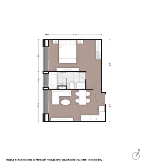 Noble Above Wireless-Ruamrudee : โนเบิล อเบิฟ ไวร์เลส-ร่วมฤดี - Floor Plan