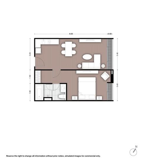 Noble Above Wireless-Ruamrudee : โนเบิล อเบิฟ ไวร์เลส-ร่วมฤดี - Floor Plan