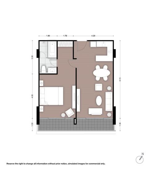 Noble Above Wireless-Ruamrudee : โนเบิล อเบิฟ ไวร์เลส-ร่วมฤดี - Floor Plan